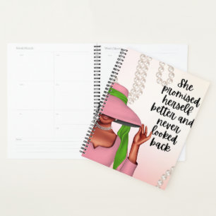Planner de AKA, planificador afroamericano motivac