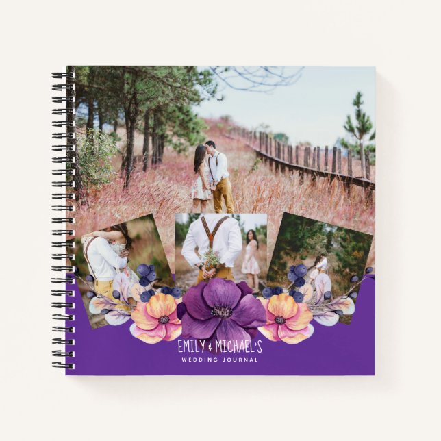 Planner de libro de invitado de Boda DuskTillDawn (Anverso)