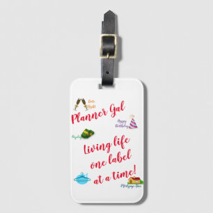 Planner Gal - Vivir la vida una etiqueta a la vez!