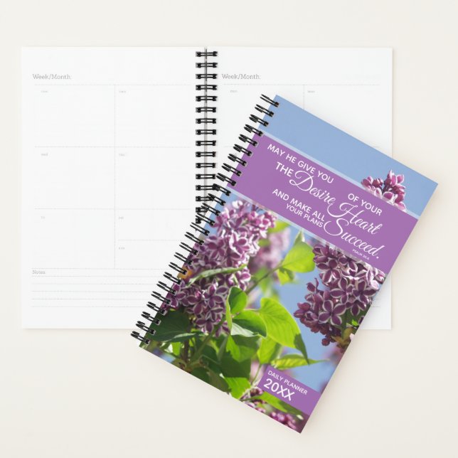 Planner y organizador cristiano para mujeres - Lil (Demostración)
