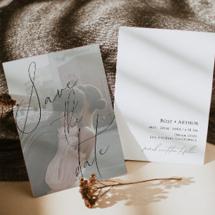 Plano de guión minimalista Guardar la tarjeta de f