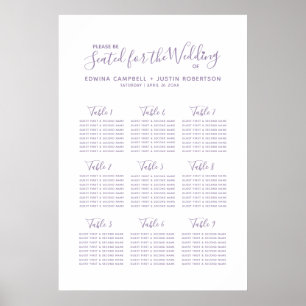 Plano de tabla de boda de arte cardíaco de escritu