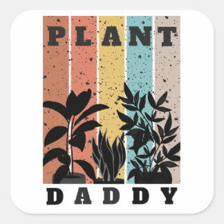 Plant Daddy Pegatina