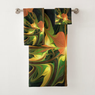 Planta de fantasía Resumen Fractal Verde Rust Brow