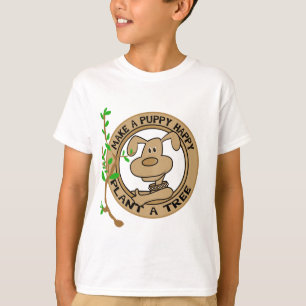 Planta del perrito camisetas y regalos de un árbol