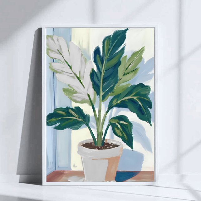 Planta Monstera | Arte botánico de la huerta (Subido por el creador)