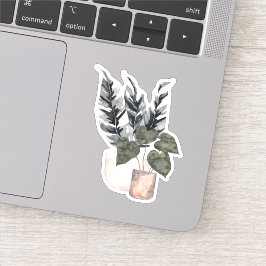 Planta Potente - Pegatina del Hogar Verde