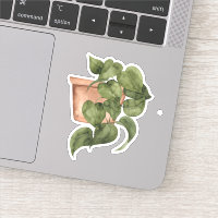 Planta Potente - Pegatina del Hogar Verde