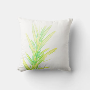 Planta Rosemary Green deja Cojín decorativo de Cus