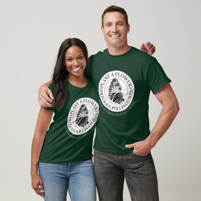Planta una camiseta de flores (Unisexo)