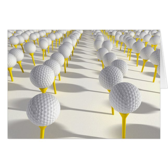 Plantación de bolas de golf (Anverso (Horizontal))