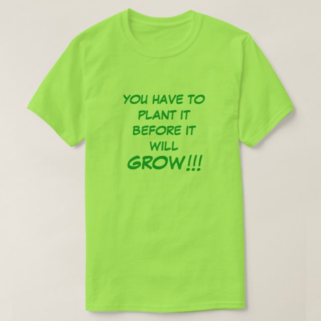 Plantar camiseta (Diseño del anverso)