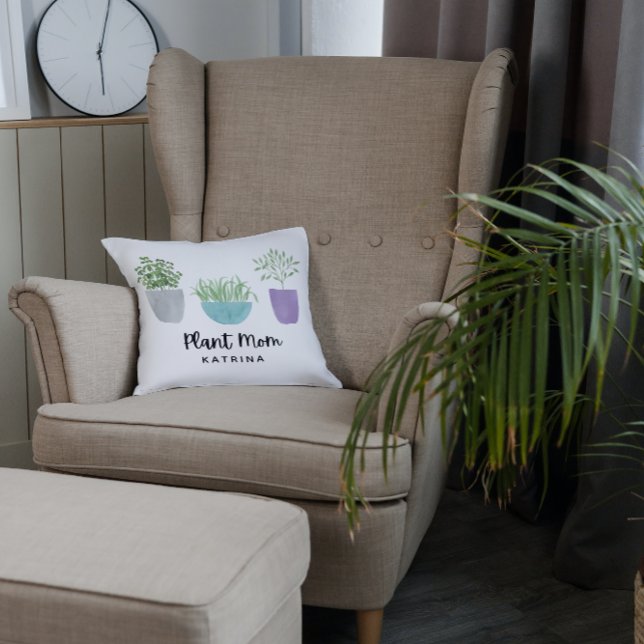 Plantar Cojín decorativo personalizado de mamá (Subido por el creador)