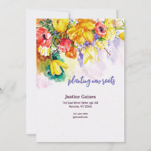 Plantar nueva Invitación de raíces