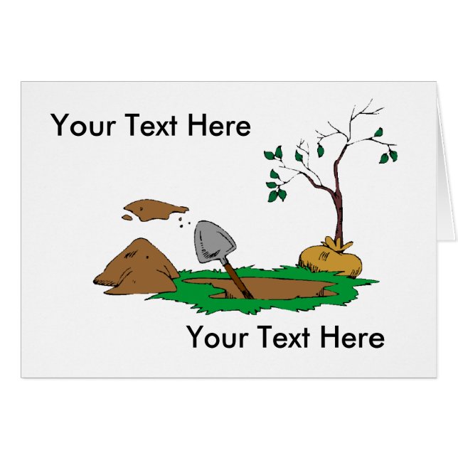 Plantar un árbol - 2 (Anverso (Horizontal))