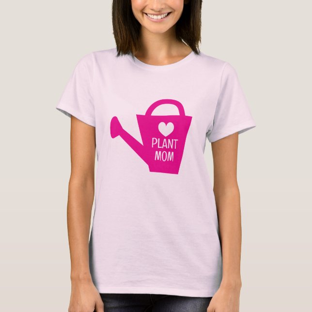 Plantar una camiseta de mamá con una linda jarra d (Anverso)