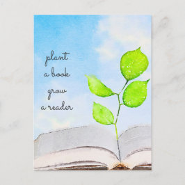 Plantar una postal del libro