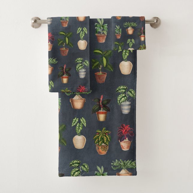 Plantas de acuarela Protegidas Terracotta Pots Rús (In situ)