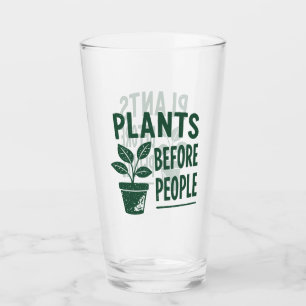 Plantas divertidas antes que las personas Arte de 