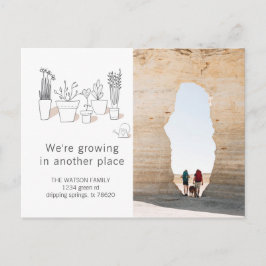 Plantas modernas | Postal de Invitación móvil