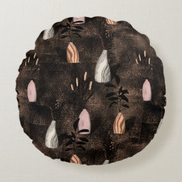 Plantas rusticas almohadas en armonía de color de 