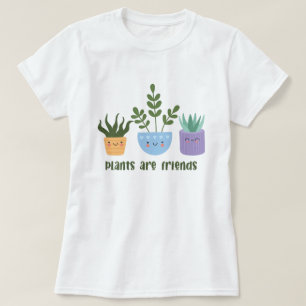 Plantas Suculentas Camiseta Jardín