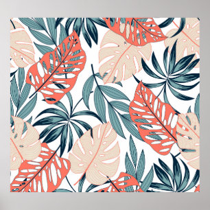 Plantas tropicales dejan la impresión de moda