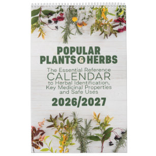 Plantas y Hierbas Populares - Calendario 2026/2027