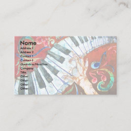 Plantilla 2 (luz) de la tarjeta de visita del