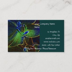 Plantilla abstracta de la tarjeta de visita de