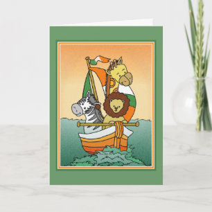 Plantilla animal del viaje de la invitación