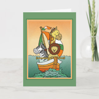 Plantilla animal del viaje de la invitación