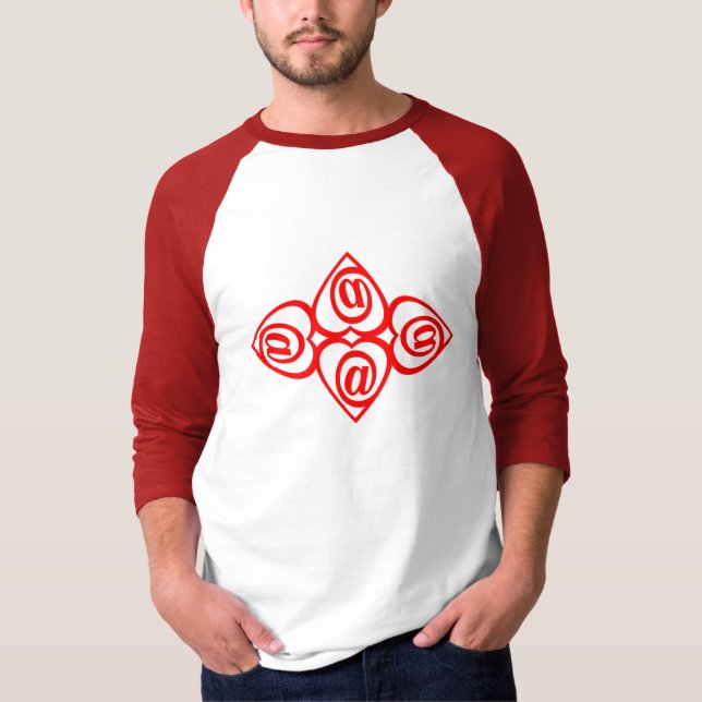 Plantilla básica de camiseta oscura (Anverso)