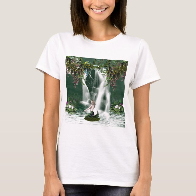 Plantilla básica de la camiseta de las señoras - (Anverso)