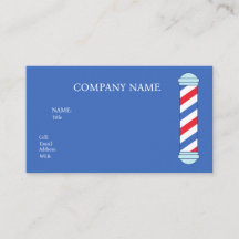 PLANTILLA BÁSICA TARJETA DE VISITA barbería