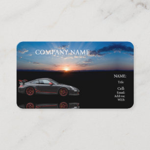 PLANTILLA BÁSICA TARJETA DE VISITA VENTAS DE COCHE