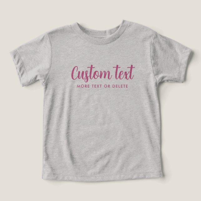 Plantilla Bella+Canvas Tri-blend Gris Bebé y Rosa (Diseño delantero )
