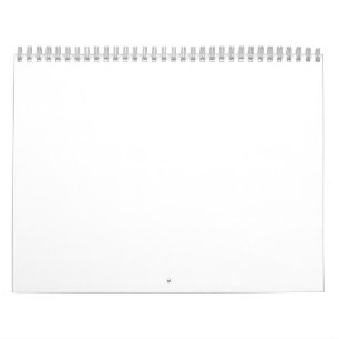 Plantilla blanca Vacía Calendario 2020