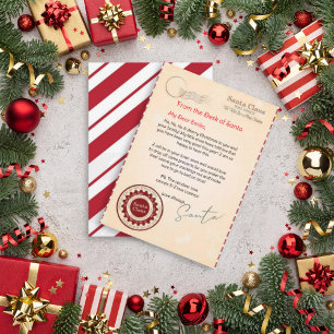 Plantilla Carta personalizada de Santa Claus