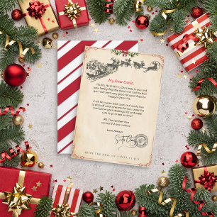 Plantilla Carta personalizada de Santa Claus