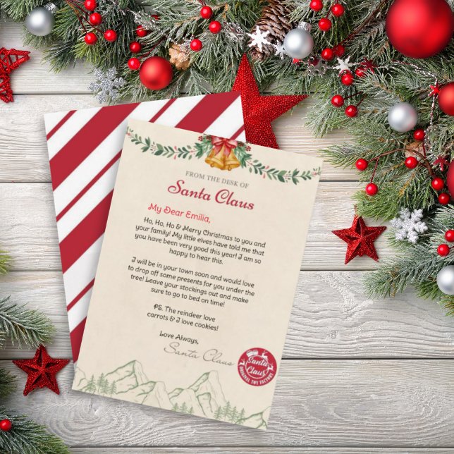 Plantilla Carta personalizada de Santa Claus (Subido por el creador)
