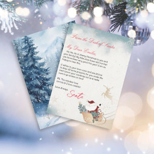 Plantilla Carta personalizada de Santa Claus