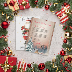 Plantilla Carta personalizada de Santa Claus