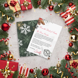 Plantilla Carta personalizada de Santa Claus