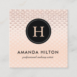 Plantilla color de rosa atractiva de la tarjeta de