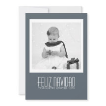 Plantilla contemporánea de Navidad feliz