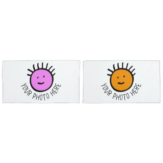 Plantilla de 2 fundas de almohada de tamaño KING p