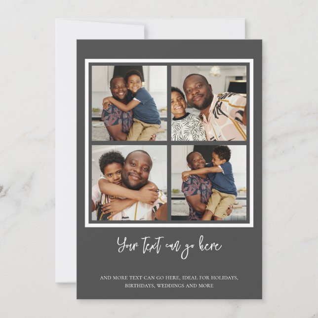 Plantilla de 4 fotos (Anverso)