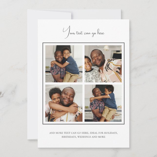 Plantilla de 4 fotos (Anverso)