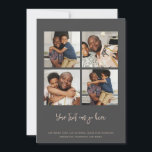 Plantilla de 4 fotos<br><div class="desc">Cuatro tarjetas planas de fotografías. Personalizadas con sus propias 4 fotografías y texto de Ricaso. Agregue sus propios detalles a estas impresionantes tarjetas que harán una impresión - adecuadas para muchos usos,  incluyendo Navidad,  cumpleaños,  bodas y mucho más</div>